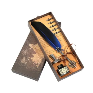 Retro Quill Calligraphy Writing Ink Set